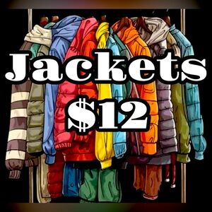 Jackets/$12